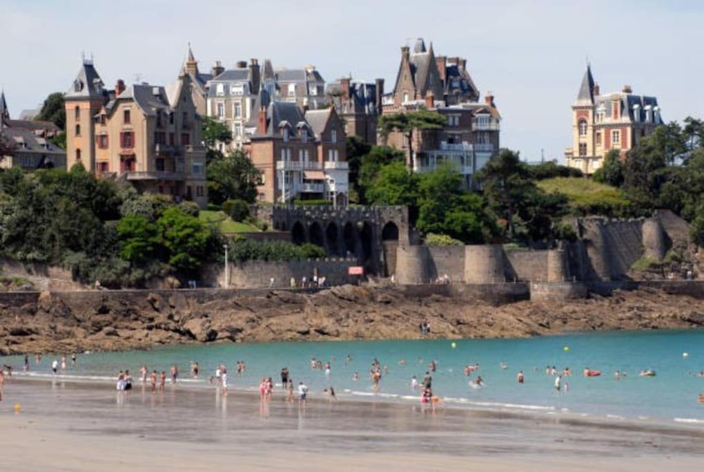 Dinard : Loft De 175 M² - A 150 M De La Plage ภายนอก รูปภาพ